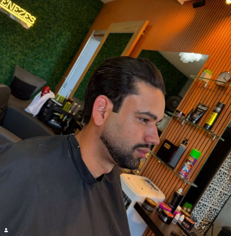 Momento na Menz's Barbearia
